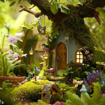 Fairy Garden Ideas Under a Tree: Creating Enchanting Miniature Worlds - Lazy Pro