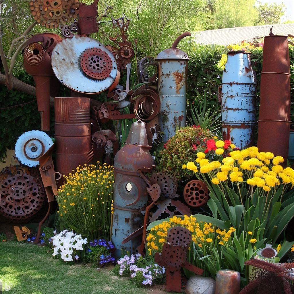 Garden Art Ideas from Junk: Unleashing Creativity and Sustainability - Lazy Pro