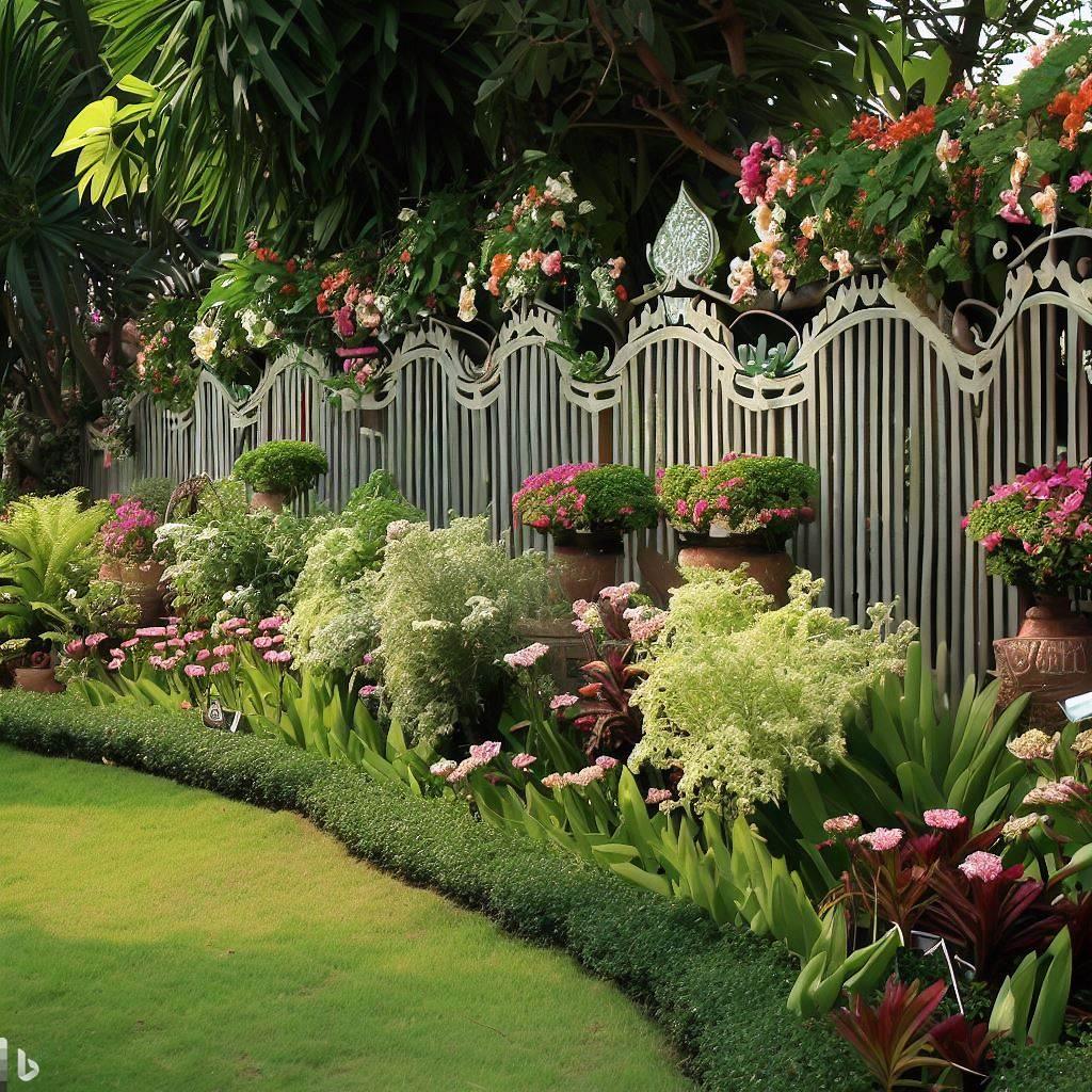 Garden Design Beside Fence: Maximizing Space and Beauty - Lazy Pro