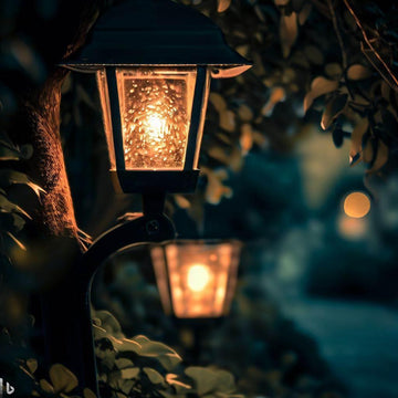 Illuminate your outdoor space with solar lights - a sustainable option. - Lazy Pro