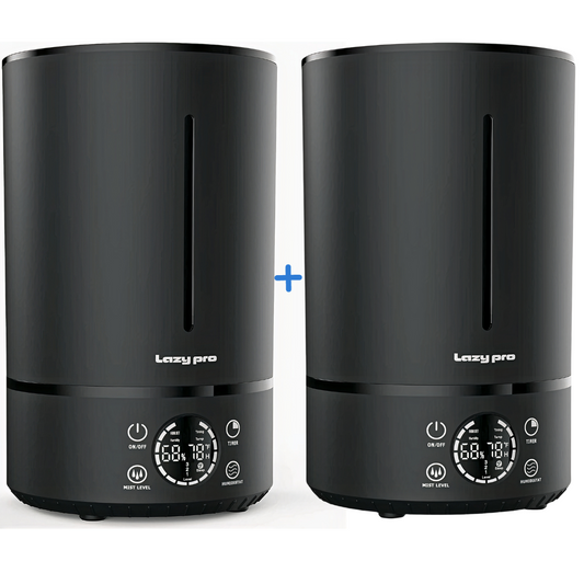 2-Pack of LazyPro Humidifiers 6L - Ultrasonic Humidifiers for Large Rooms