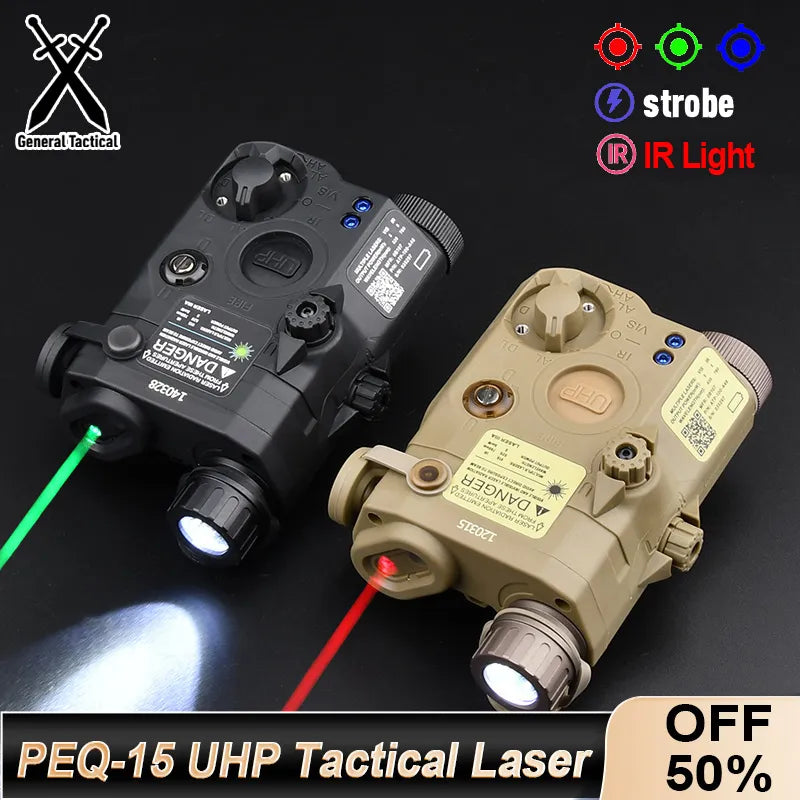 LazyGLO T1 Tactical Airsoft Red Dot +IR Version Laser