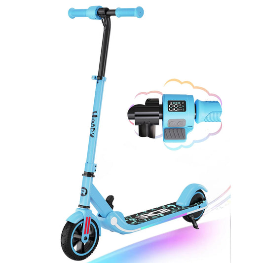 Electric Scooter for Kids 6-15 | 150W Power | Colorful Lights | Adjustable