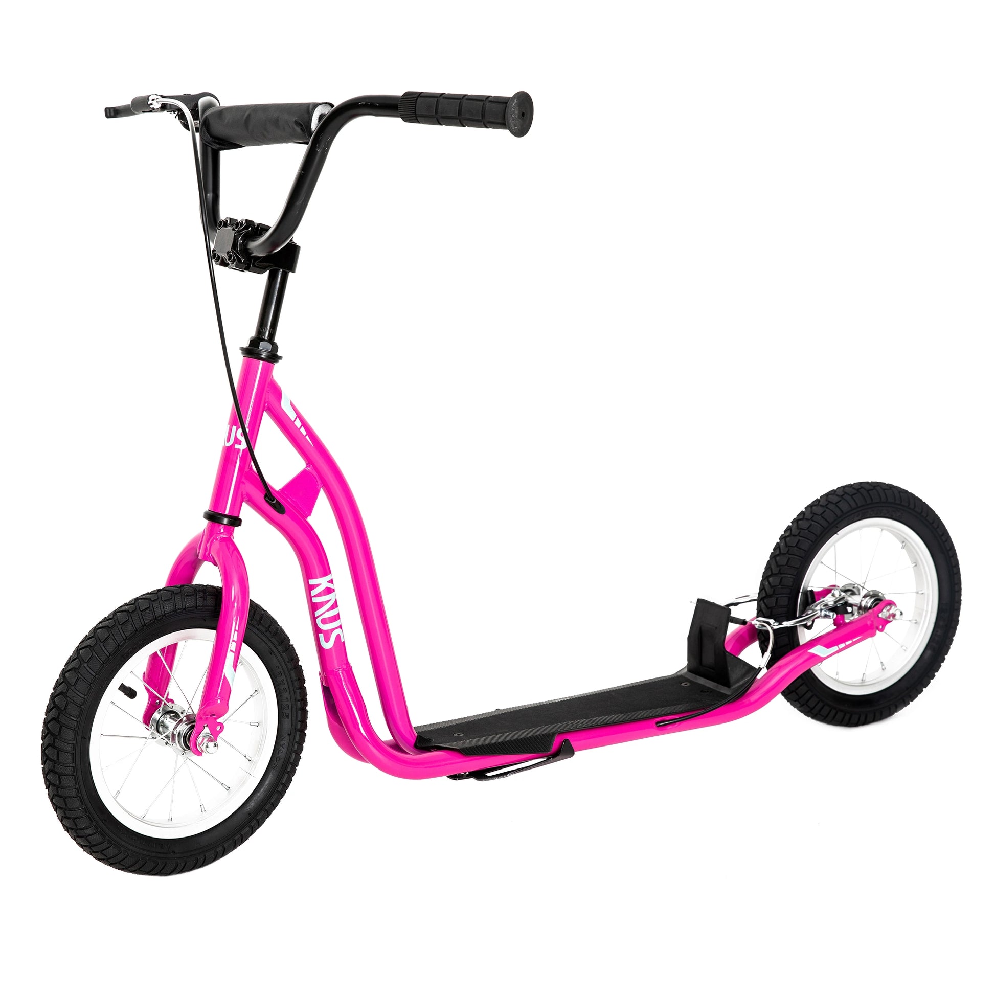 Lazy Bot™ 12" Scooter for Kids Ages 6-12 Adult Scooter with Big Wheels, Lightweight Durable Steel Frame Scooter - Lazy Pro