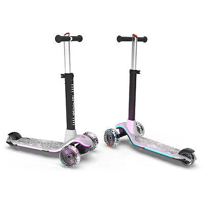 Lazy Bot™ 3 wheel scooter for kids ages 3-5years old,Boys and Girls Scooter with Light Up - Lazy Pro