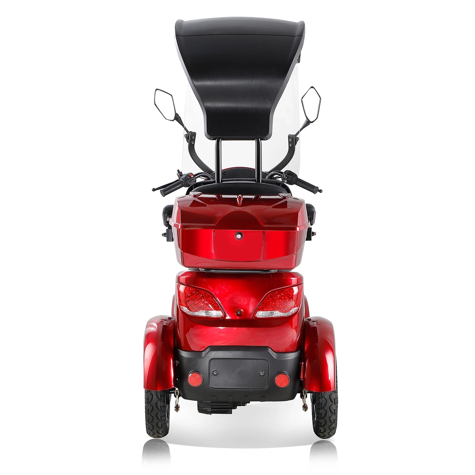 Lazy Bot™ ELECTRIC MOBILITY SCOOTER WITH BIG SIZE ,HIGH POWER (Red) - Lazy Pro