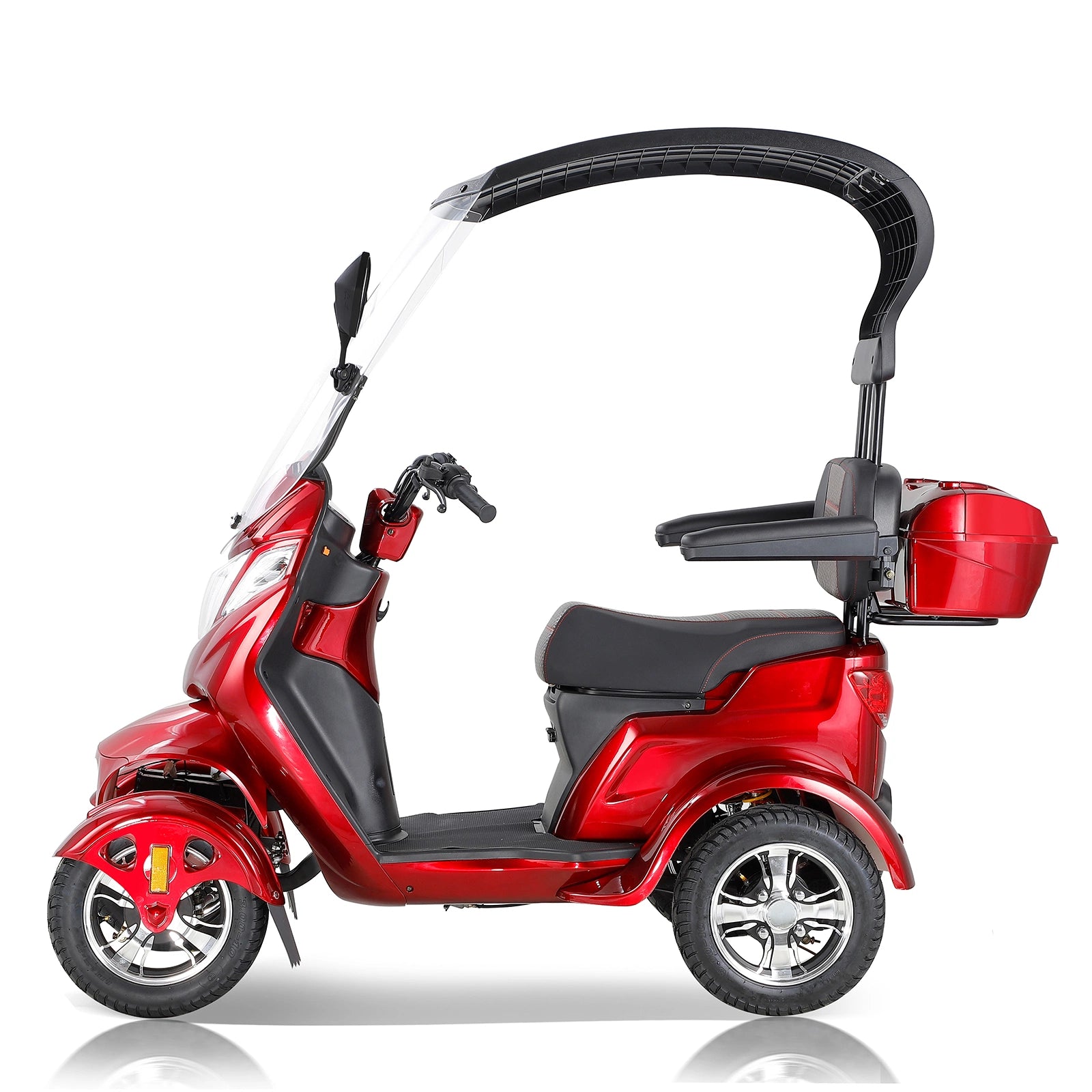 Lazy Bot™ ELECTRIC MOBILITY SCOOTER WITH BIG SIZE ,HIGH POWER (Red) - Lazy Pro