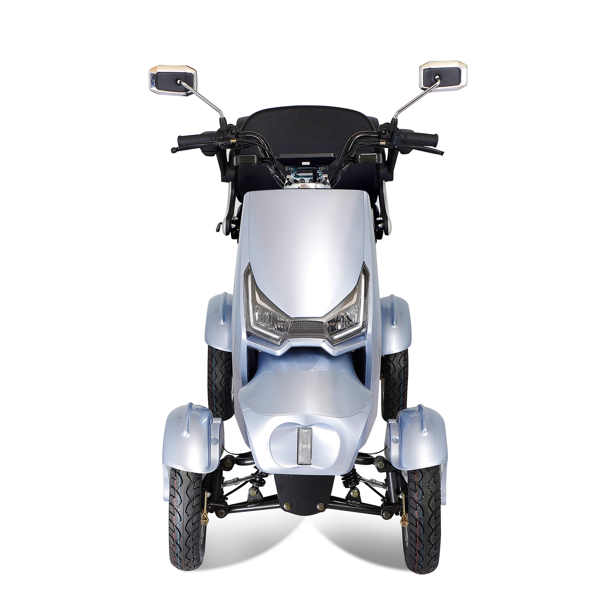 Lazy Bot™ ELECTRIC MOBILITY SCOOTER WITH BIG SIZE ,HIGH POWER (Silver) - Lazy Pro