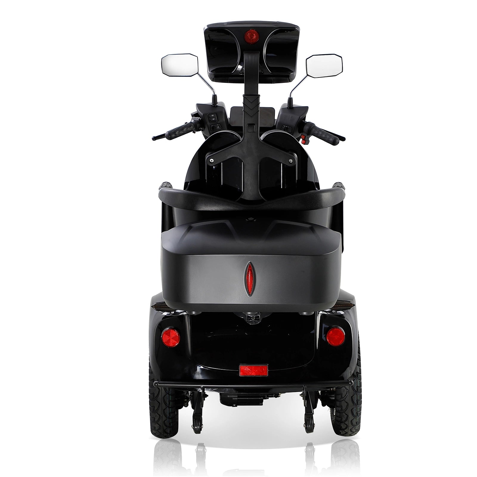 Lazy Bot™ Fastest Mobility Scooter With Four Wheels For Adults & Seniors, Red 800W - Lazy Pro