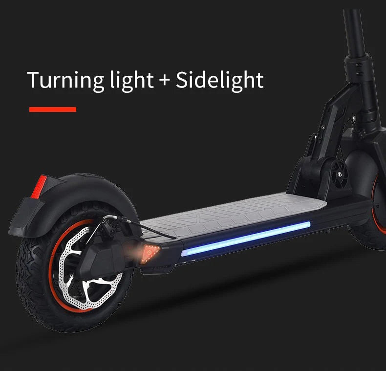 Lazy Bot™ G5 Electric Scooter 43-Miles Range 48V 500W 16 AH With Lights - Lazy Pro