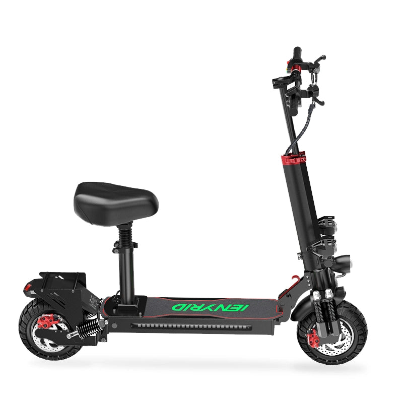 Lazy Bot™ G65 Electric Scooter 2000W Motor 48V 20AH Off Road 30 Degree Climbing E-Scooter 10 Inches Fast Adult Electric Scooter With Seat - Lazy Pro