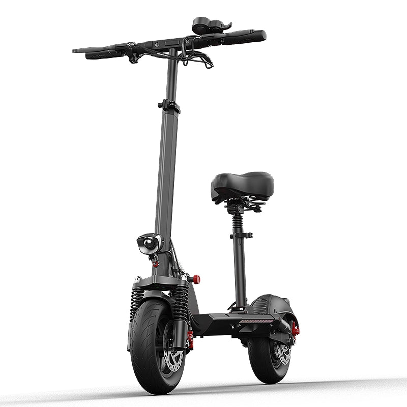 Lazy Bot™ Q7 E-Scooters Off Road Foldable 10 inches Long Range E-Scooter With Seat 500W 48V - Lazy Pro