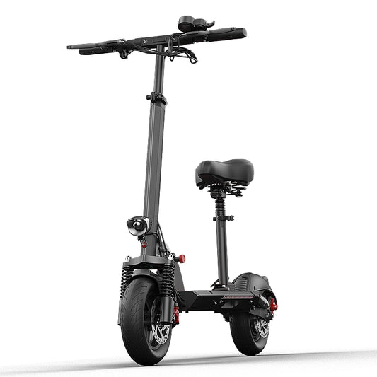 Lazy Bot™ Q7 E-Scooters Off Road Foldable 10 inches Long Range E-Scooter With Seat 500W 48V
