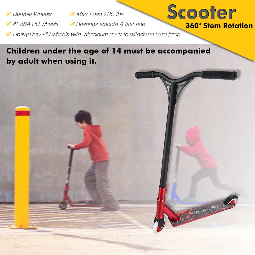 Lazy Bot™ ScootMaster Pro: The Ultimate Stunt Scooter - Unleash Your Ride - Lazy Pro