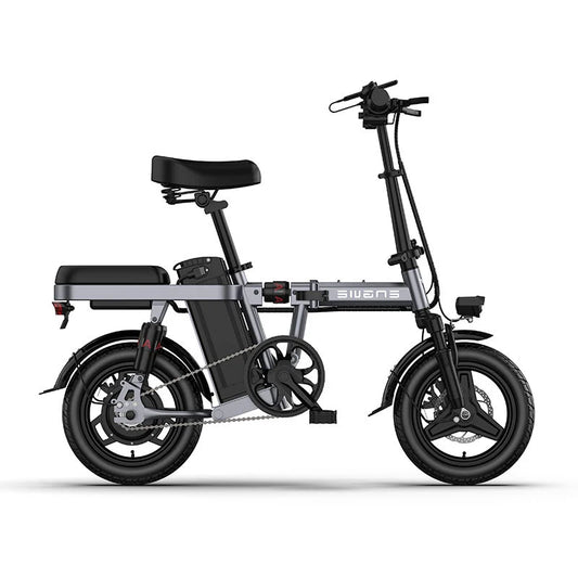 Lazy Bot™ T14 electric bike 350W Motor folding scooter 14inch electric bicycle 48V10A Adult city ebike 25KM/H