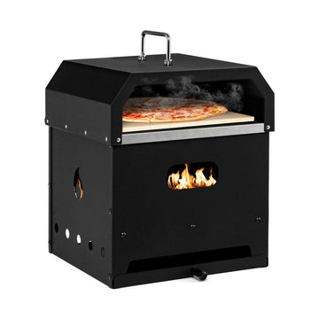 LazyBBQ™ 4-in-1 Outdoor Portable Pizza Oven with 12 Inch Pizza Stone - Lazy Pro