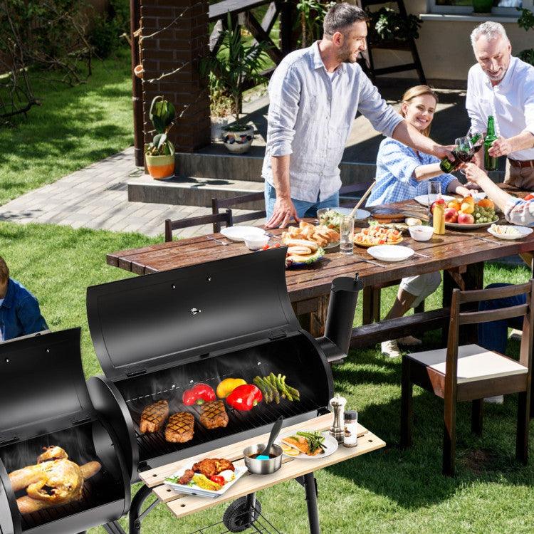 LazyBBQ™ Outdoor BBQ Grill Barbecue Pit Patio Cooker - Lazy Pro