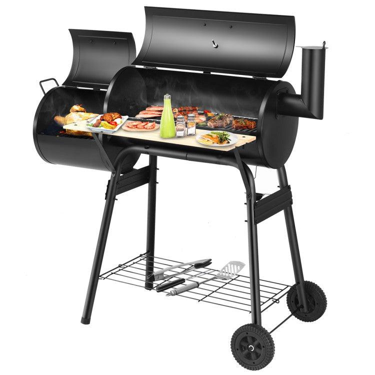 LazyBBQ™ Outdoor BBQ Grill Barbecue Pit Patio Cooker - Lazy Pro