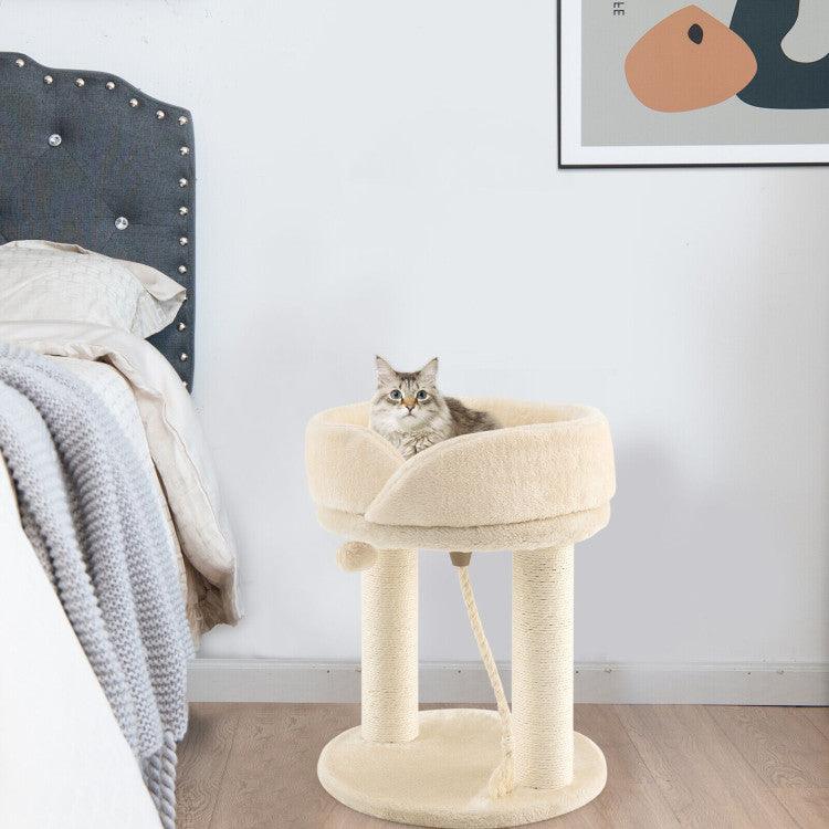 LazyCat™ Cat Climbing Tree with Plush Perchs and Scratching Post - Lazy Pro