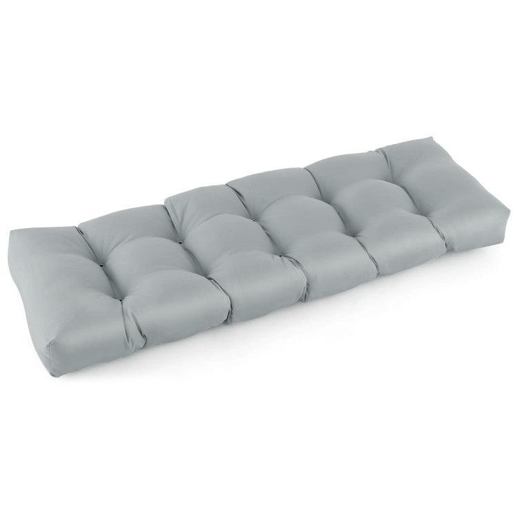 LazyChill™ Indoor Outdoor Tufted Bench Cushion with Soft PP Cotton - Lazy Pro