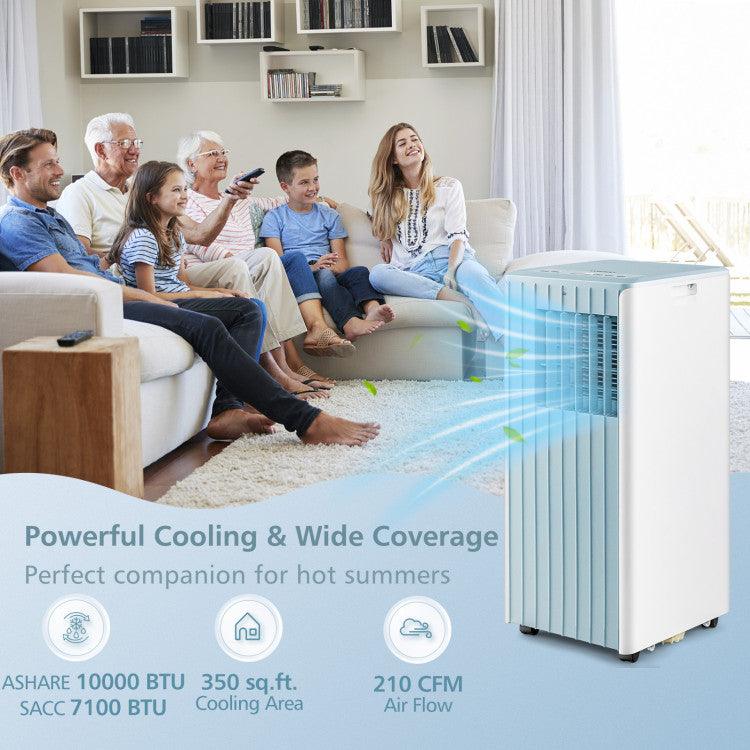 LazyCool™ 3-in-1 10000 BTU Portable Air Conditioner up to 450 sq.ft. - Lazy Pro
