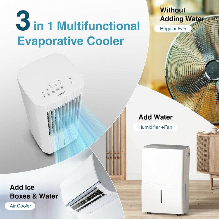 LazyCool™ 3-in-1 Evaporative Air Cooler with 3 Modes - Lazy Pro