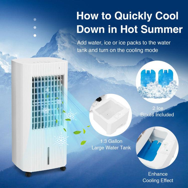 LazyCool™ 3-in-1 Evaporative Air Cooler with 3 Modes - Lazy Pro