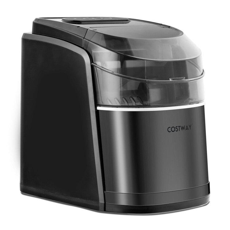 LazyCool™ Countertop Ice Maker 26.5lbs/Day with Self-Cleaning Function and Flip Lid - Lazy Pro