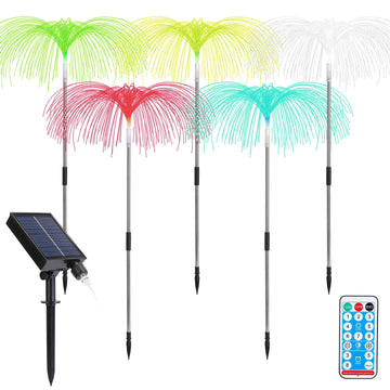 LazyDecorlight™ 5 In 1 Outdoor Solar Light Jellyfish Landscape Stake Decorative Lamp Light - Lazy Pro