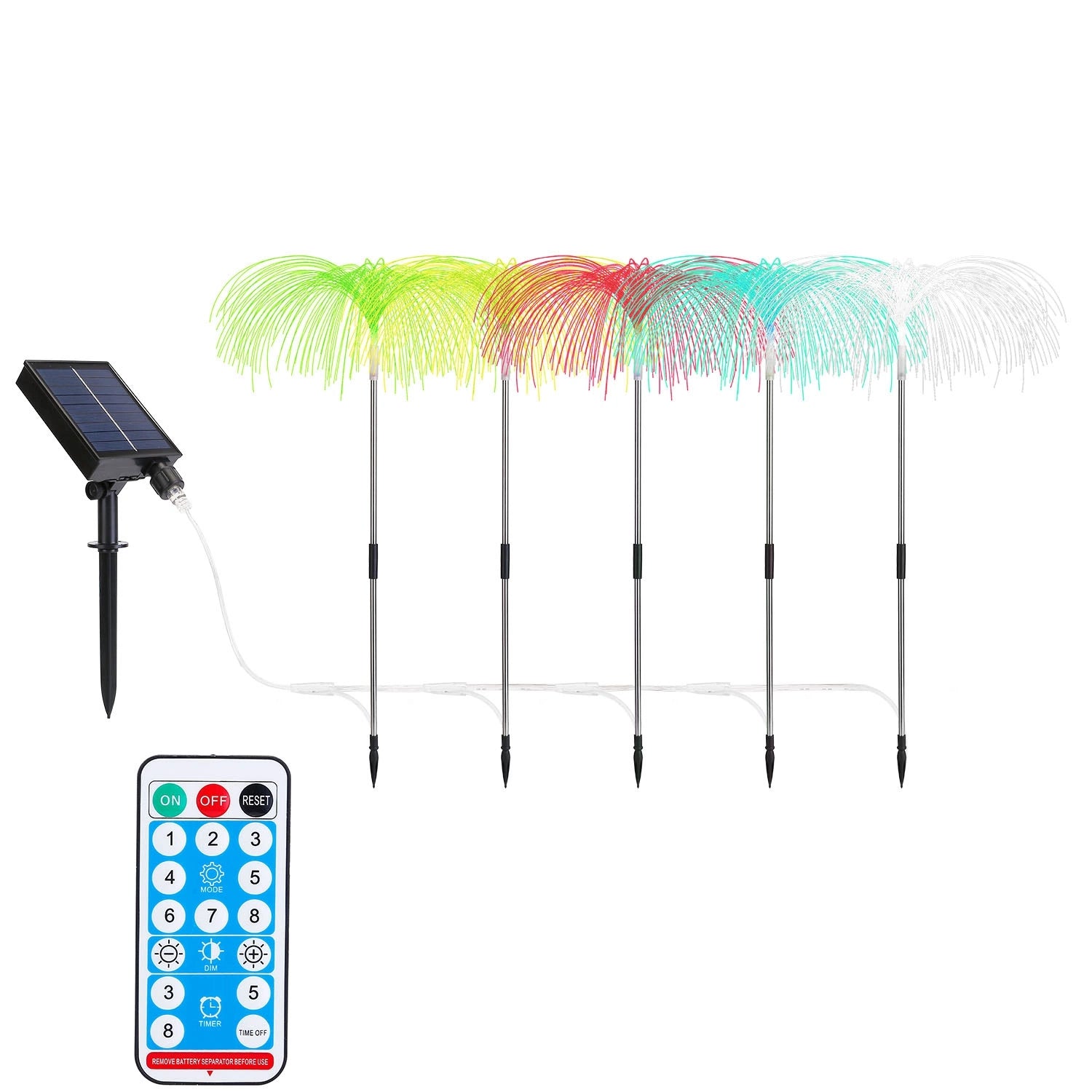 LazyDecorlight™ 5 In 1 Outdoor Solar Light Jellyfish Landscape Stake Decorative Lamp Light - Lazy Pro