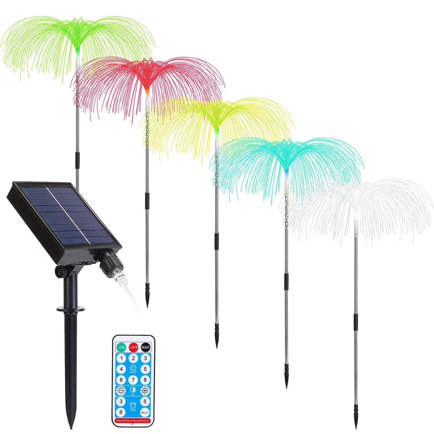 LazyDecorlight™ 5 In 1 Outdoor Solar Light Jellyfish Landscape Stake Decorative Lamp Light - Lazy Pro