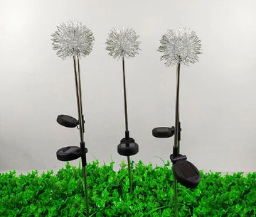 LazyDecorlight™ Garden LED Ball Dandelion Flower Stake Light Solar Energy Rechargeable - Lazy Pro