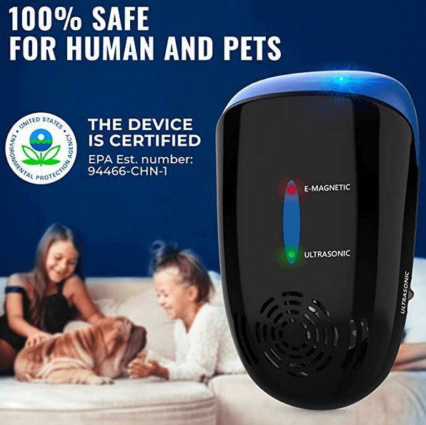 LazyDefence™ Pro - 2-Pack Effective Ultrasonic Pest Repeller | Wall Plug-in | Repellent Indoor | Pest Control | Safe & Quiet | 3000 Sq.ft - Lazy Pro