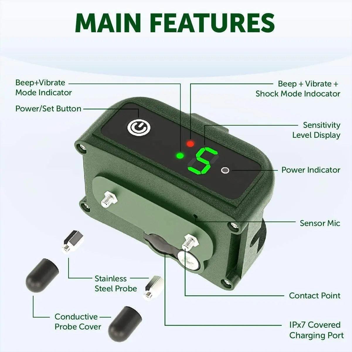 Tbi smart bark clearance collar