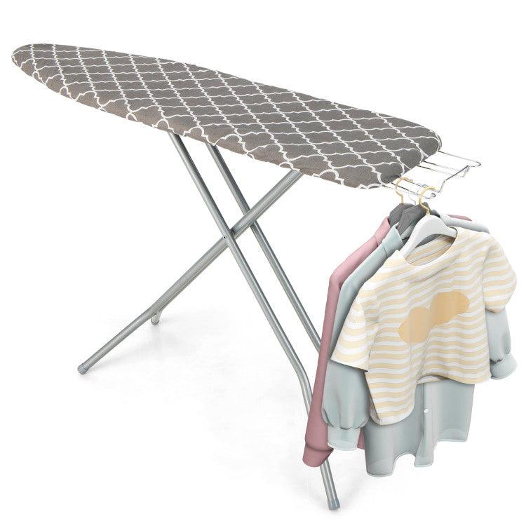 LazyDry™ 60 x 15 Inch Foldable Ironing Board with Iron Rest Extra Cotton Cover - Lazy Pro