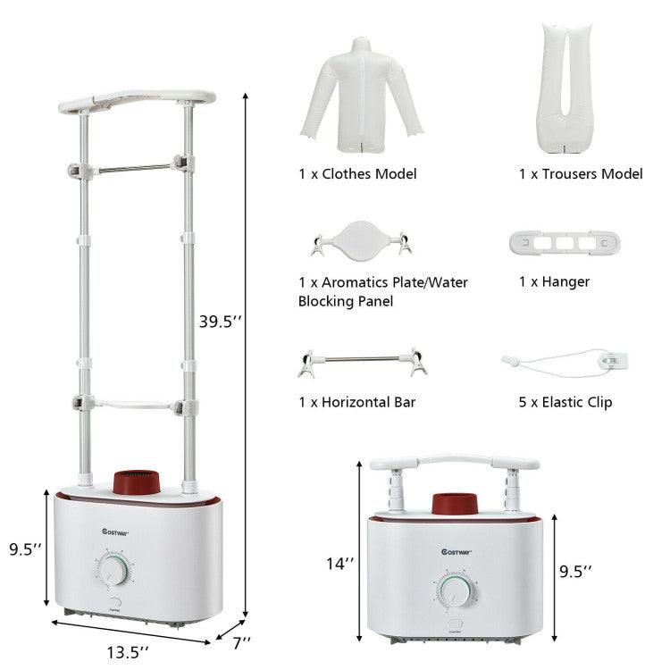 LazyDry™ Inflatable Drying and Ironing Machine 1050W Automatic Garment Steamer - Lazy Pro