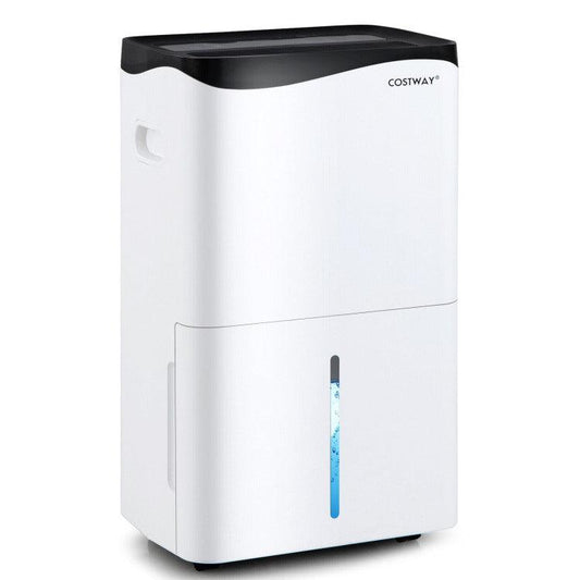 LazyDry™ SuperDry 100 Pint Large Quiet Dehumidifier with App for Room Basements up to 6000 sq ft