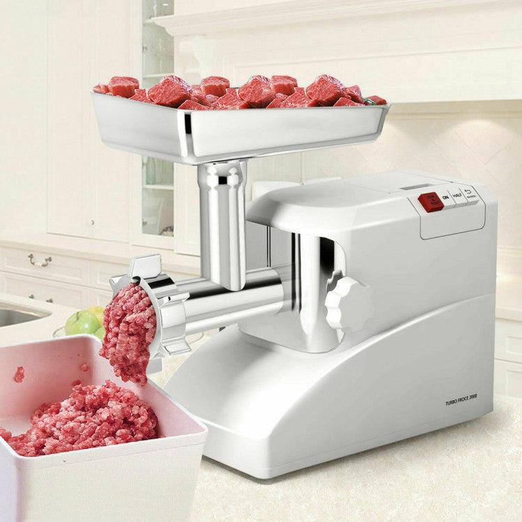 LazyGrinder™ 2000 W Electric Meat Grinder with 1 Blade and 3 Plates - Lazy Pro