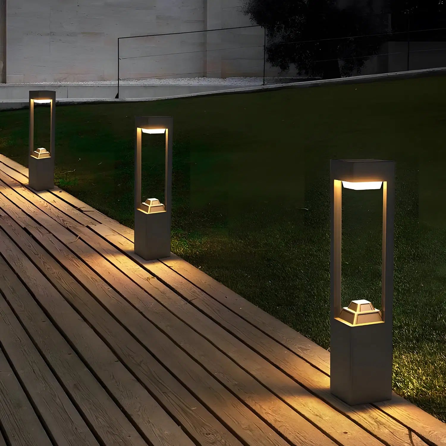 LazyGround™ Outdoor Solar Powered Path Lights for Enchanting Yard Illumination - Lazy Pro
