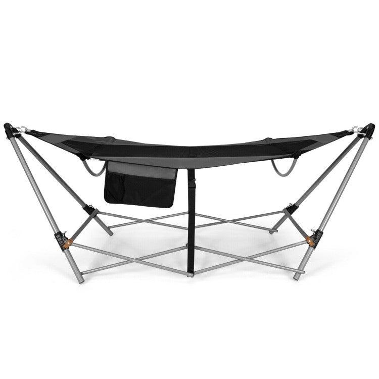 LazyHammocks™ Portable Folding Hammock with Hammock Stand - Lazy Pro