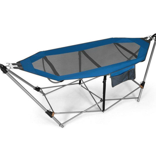 LazyHammocks™ Portable Folding Hammock with Hammock Stand