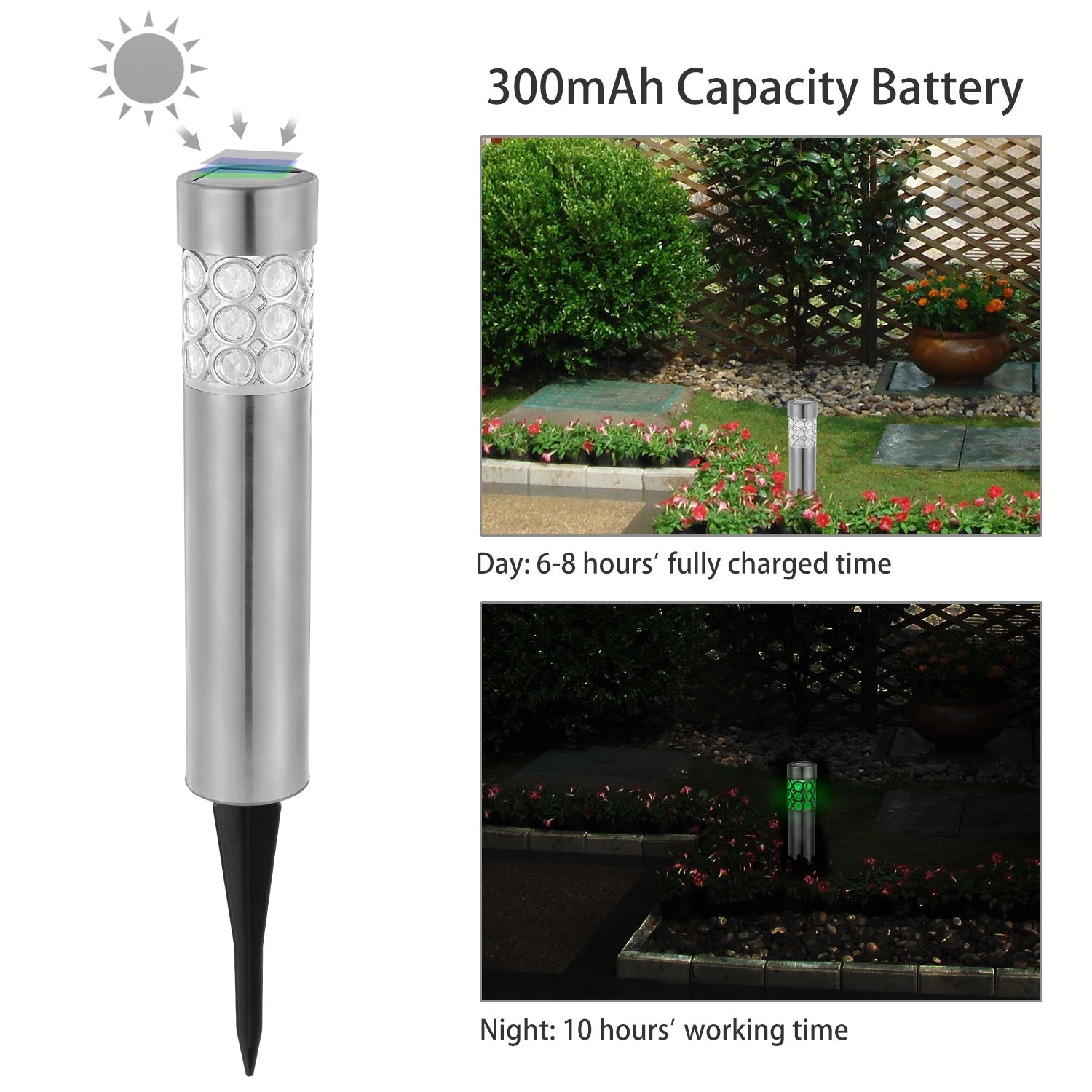 LazyInground™ 6 Pack Outdoor Solar Light IP44 Waterproof RGB Garden Lamp Landscape Lawn Décor Light - Lazy Pro