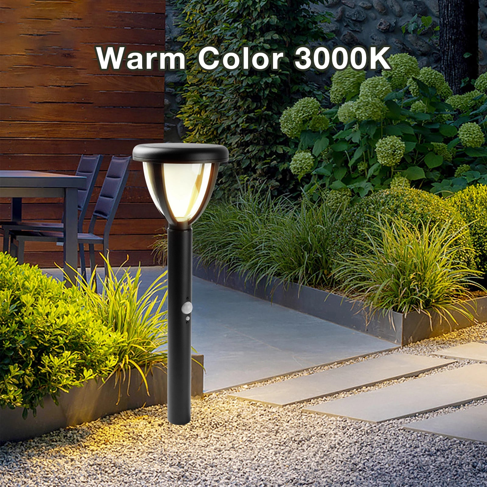 LazyInground™ Solar Outdoor Light Pathway Dusk to Dawn Garden Lighting 2154 - Lazy Pro