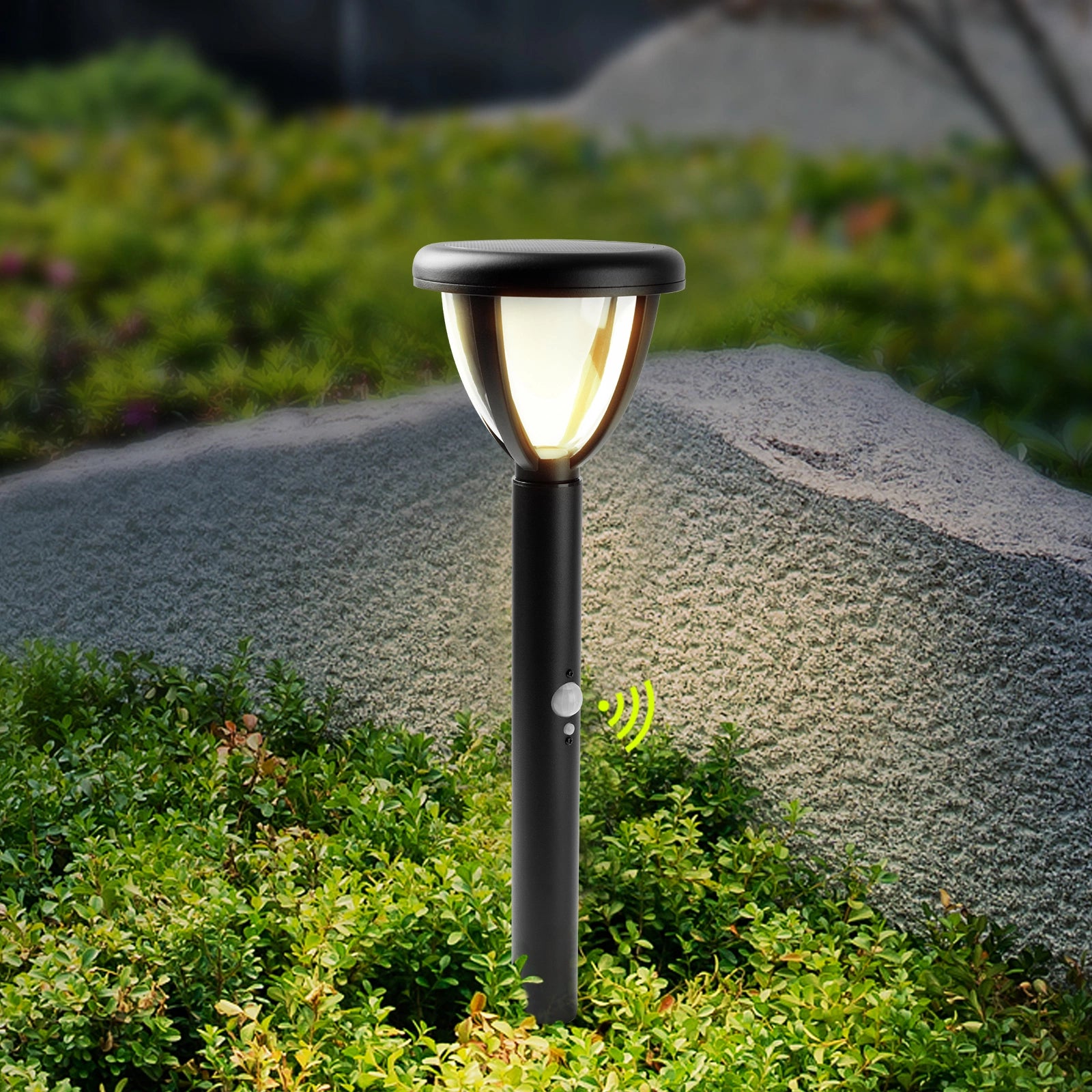 LazyInground™ Solar Outdoor Light Pathway Dusk to Dawn Garden Lighting 2154 - Lazy Pro