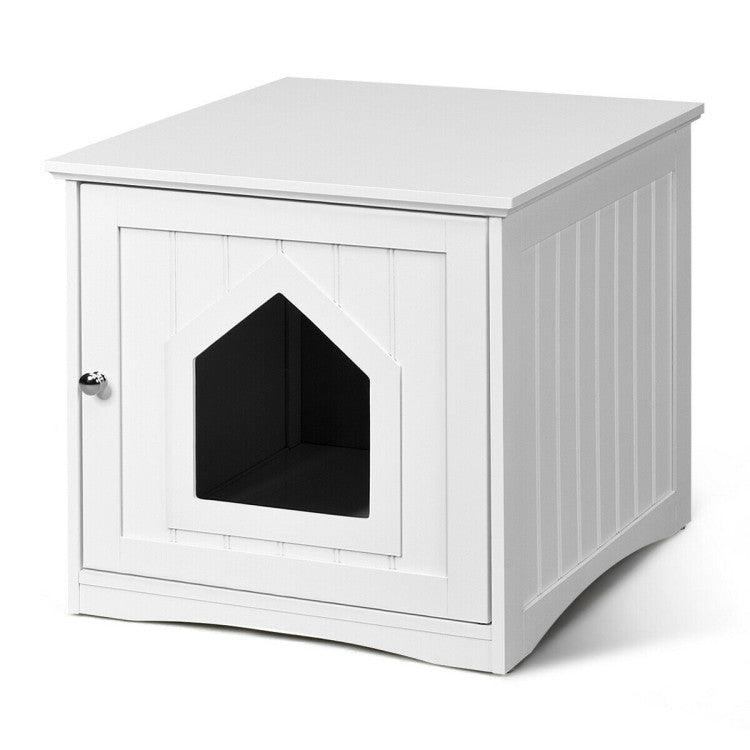 LazyKennels™ Sidetable Nightstand Weatherproof Multi-function Cat House - Lazy Pro
