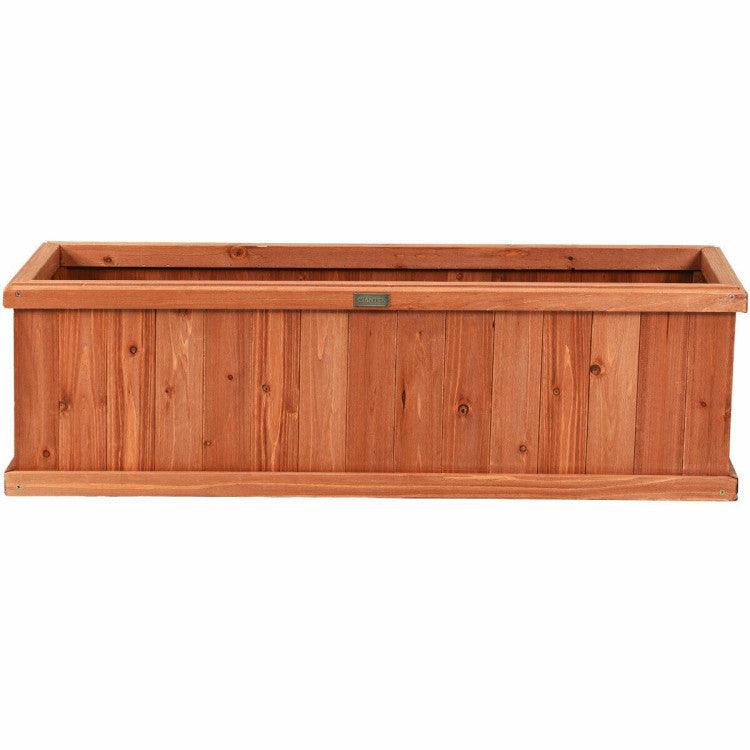 LazyLawn™ Wooden Decorative Planter Box for Garden Yard and Window - Lazy Pro