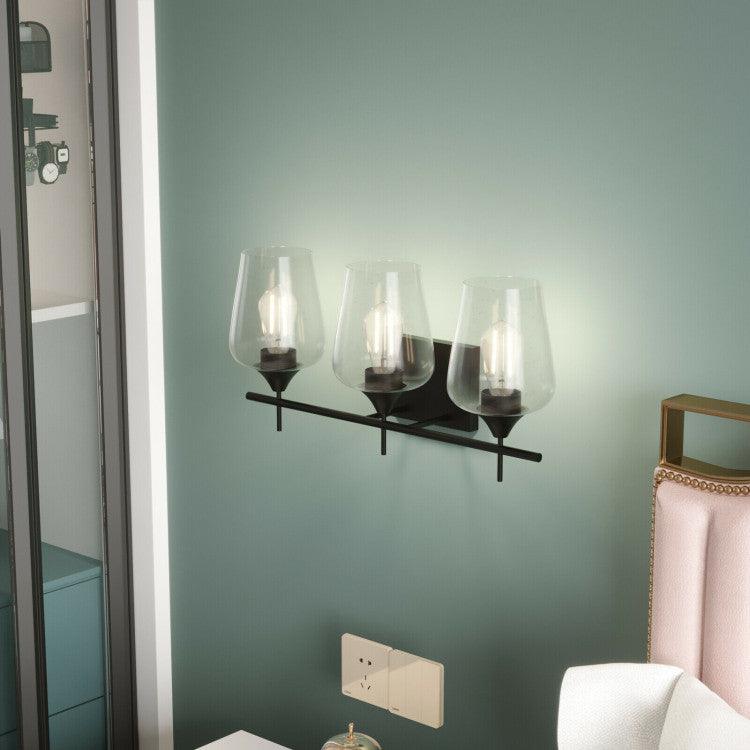 LazyLighting™ 3-Light Wall Sconce Modern Bathroom Vanity Light Fixtures - Lazy Pro