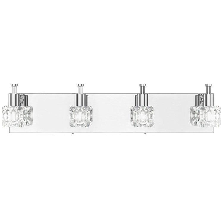 LazyLighting™ 4-Lights Modern Bathroom Vanity Light Crystal Wall Sconce Bathroom Light Fixture - Lazy Pro