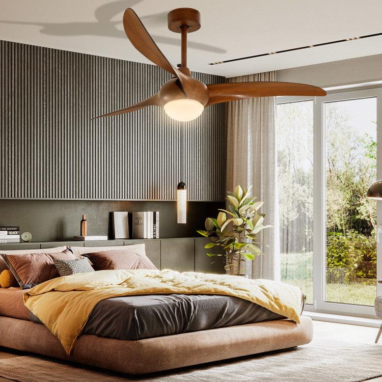 LazyLighting™ 52 Inch Ceiling Fan with Changeable Light Color and 6-Level Adjustable Speed - Lazy Pro