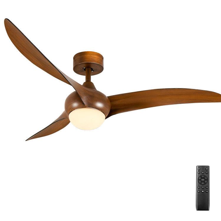 LazyLighting™ 52 Inch Ceiling Fan with Changeable Light Color and 6-Level Adjustable Speed - Lazy Pro